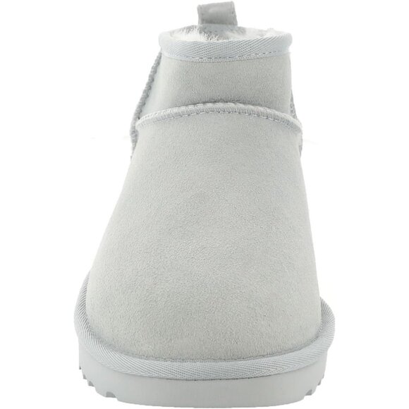UGG Women's Sea Foam Rounded Toe Sheepskin Lining Classic Ultra Mini Boot - Picture 5 of 6